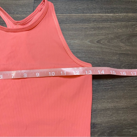 Lululemon Base Pace Ribbed Tank Top - Raspberry Cream - Picture 8 of 12